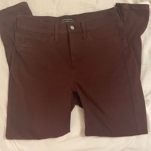 Banana Republic dark purple jeggings